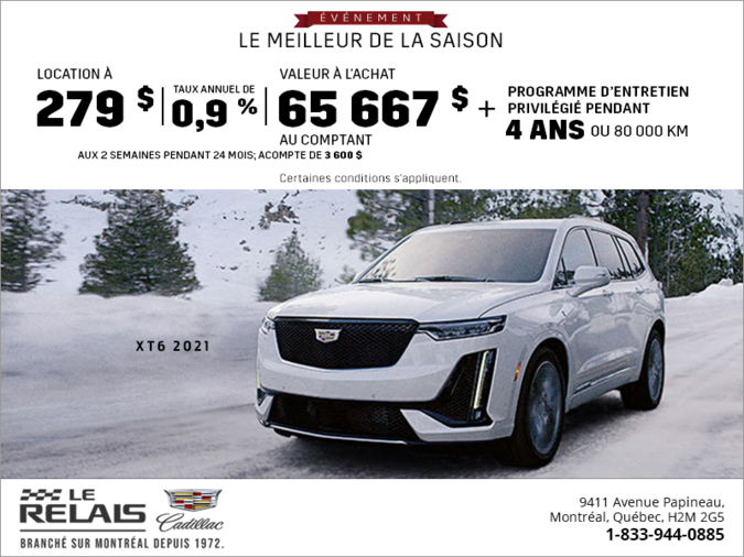 Cadillac XT6 2021