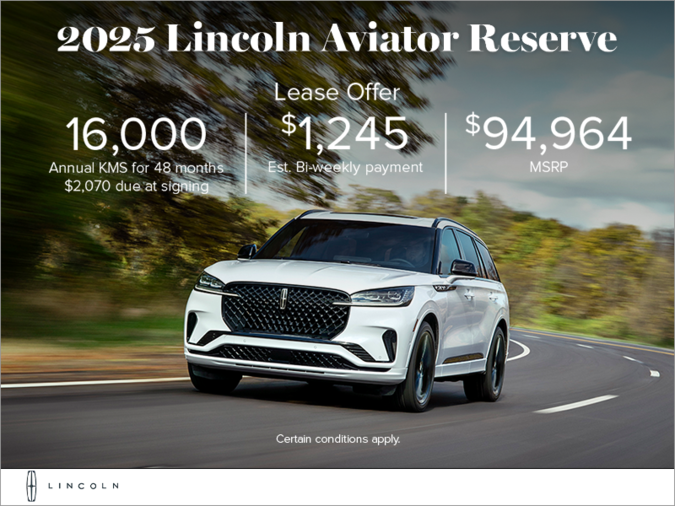 The 2025 Lincoln Aviator!