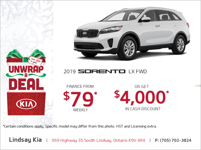 The 2019 Kia Sorento