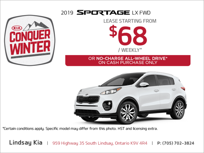 Lease the 2019 Sportage