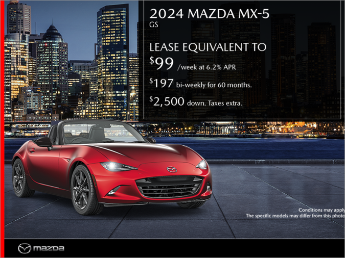 Regina Mazda - Get the 2024 Mazda MX-5 today!