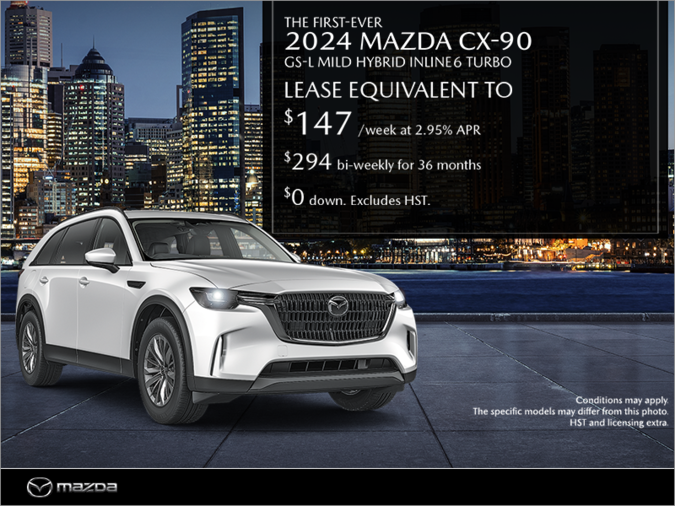 Yorkdale Dufferin Mazda - The 2024 Mazda Mild Hybrid CX-90