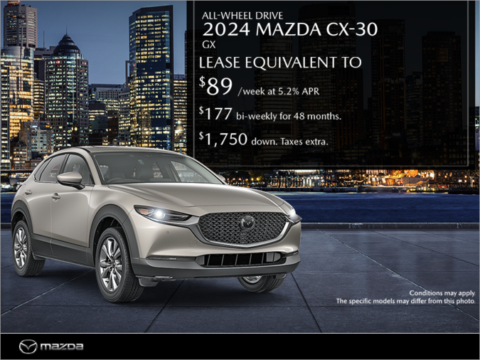 Regina Mazda - Get the 2024 Mazda CX-30