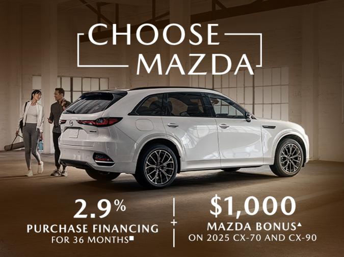 The Choose Mazda event