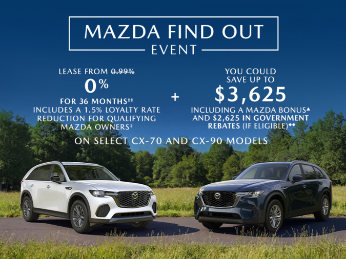 Mazda Find Out Event