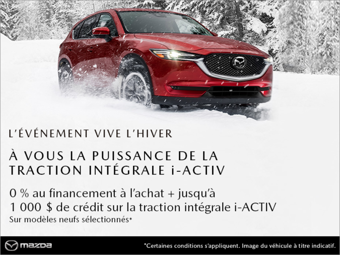 L'événement vive l'hiver Mazda!