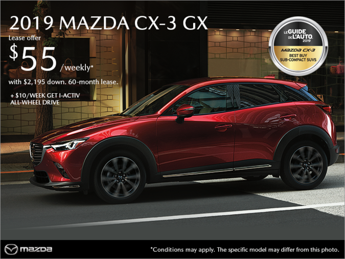 Mazda Joliette - Get the 2019 Mazda CX-3!