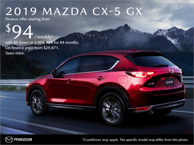 Forman Mazda - Get the 2019 Mazda CX-5 today!