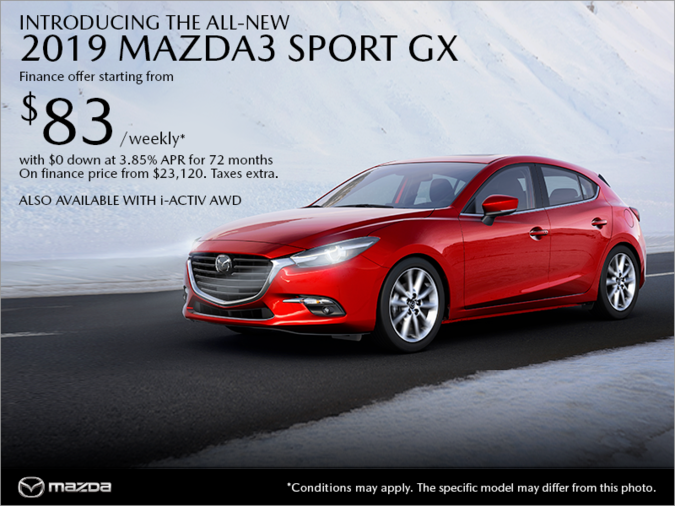 Coastline Mazda - Get the 2019 Mazda3 Sport today!