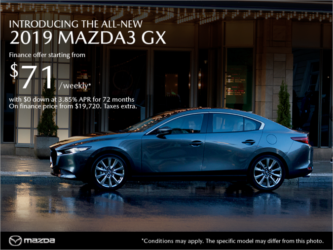 VIP Mazda - Get the 2019 Mazda3 today!