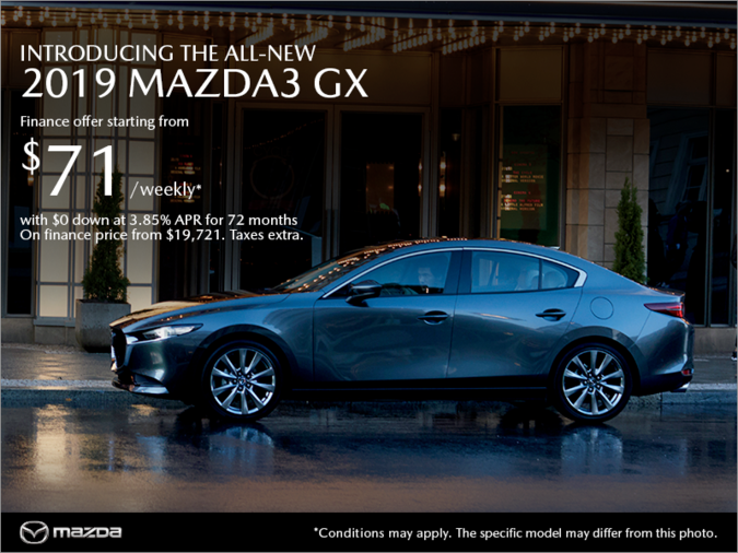 Regina Mazda - Get the 2019 Mazda3 today!