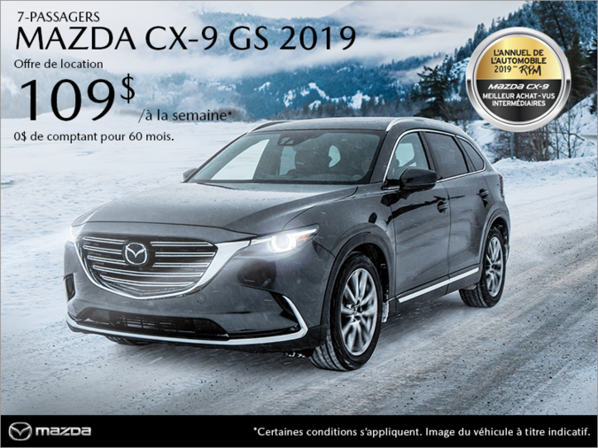 Mazda Gabriel St-Jacques - Procurez-vous la Mazda CX-9 2019!