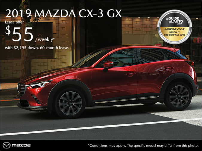 Mazda Saint-Jérôme - Get the 2019 Mazda CX-3!