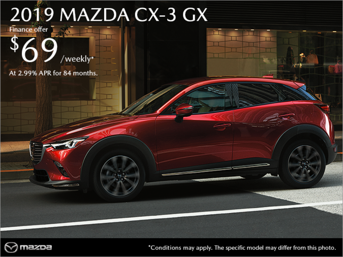 Regina Mazda - Get the 2019 Mazda CX-3 today!