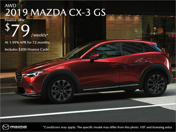 St. Catharines Mazda - Get the 2019 Mazda CX-3 Today!