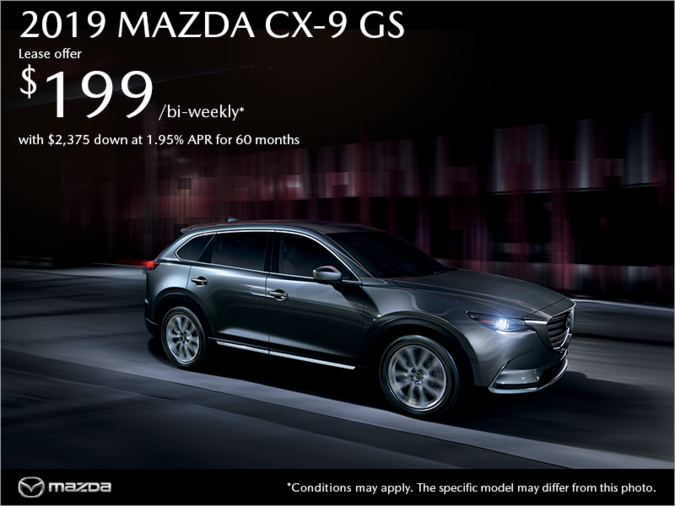 Get the 2019 Mazda CX-9 Today!