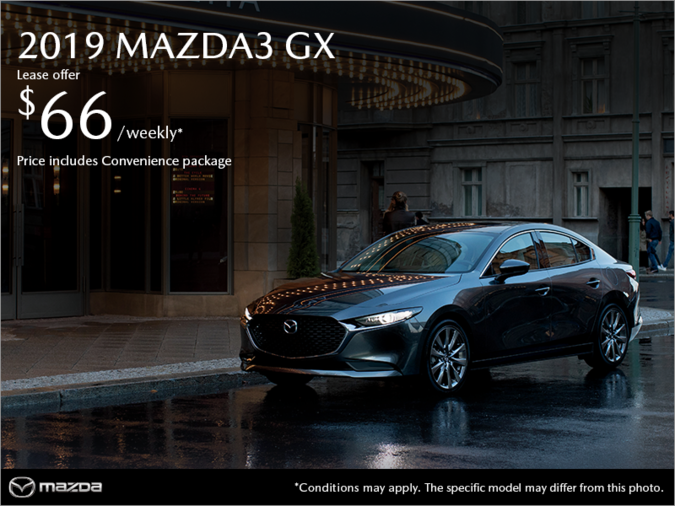 Get the 2019 Mazda3!