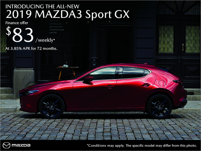Regina Mazda - Get the 2019 Mazda3 Sport today!