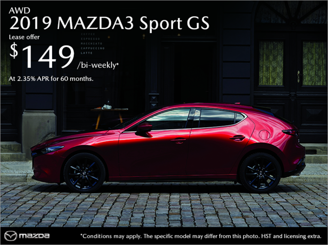 Chatham Mazda - Get the 2019 Mazda3 Sport Today!