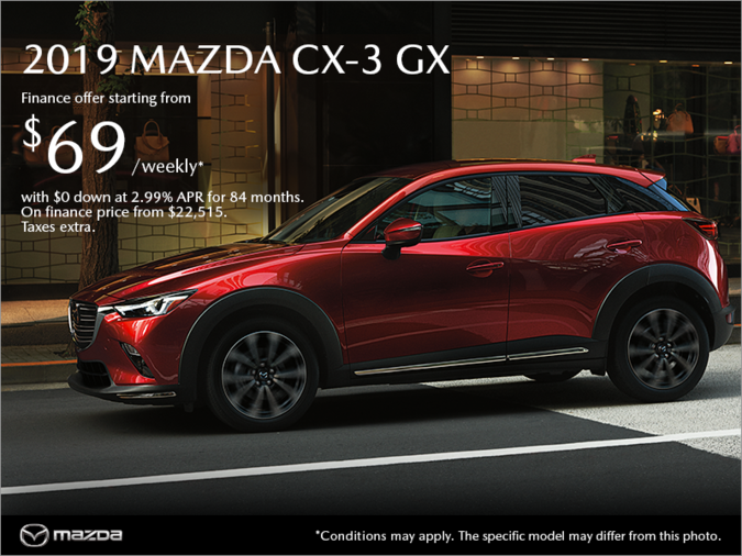 Coastline Mazda - Get the new 2019 Mazda CX-3 today!