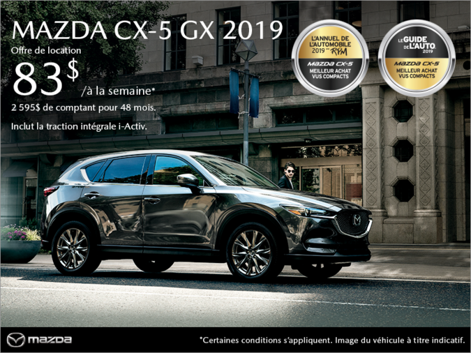 Mazda Repentigny - Procurez-vous la Mazda CX-5 2019!