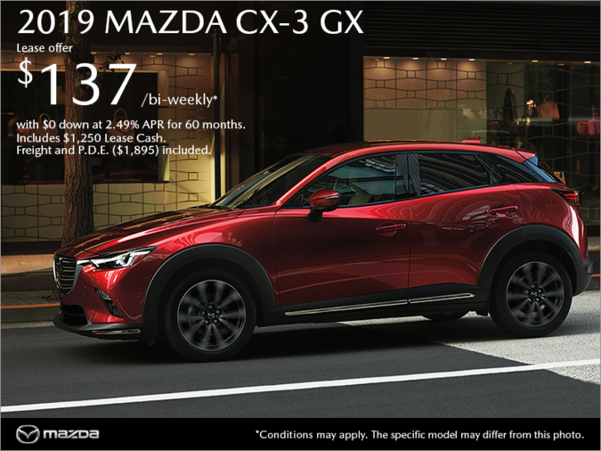 Atlantic Mazda - Get the 2019 Mazda CX-3 Today!