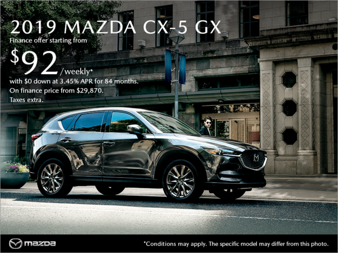 VIP Mazda - Get the 2019 Mazda CX-5 today!