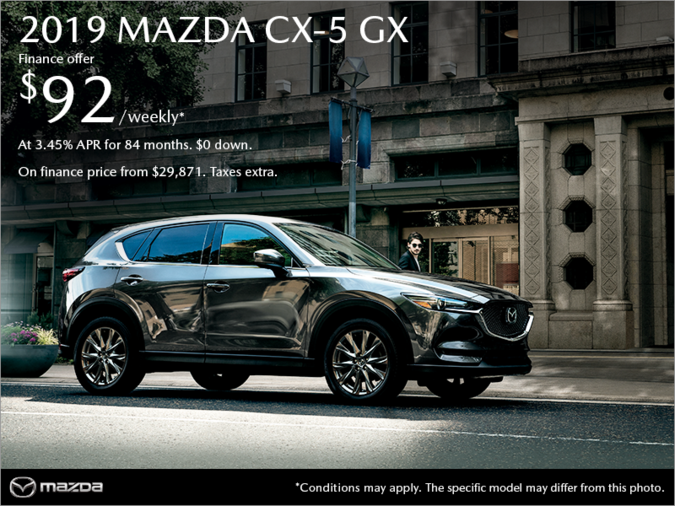 Regina Mazda - Get the 2019 Mazda CX-5 today!