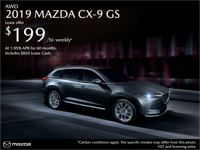 Bay Mazda - Get the 2019 Mazda CX-9 Today!