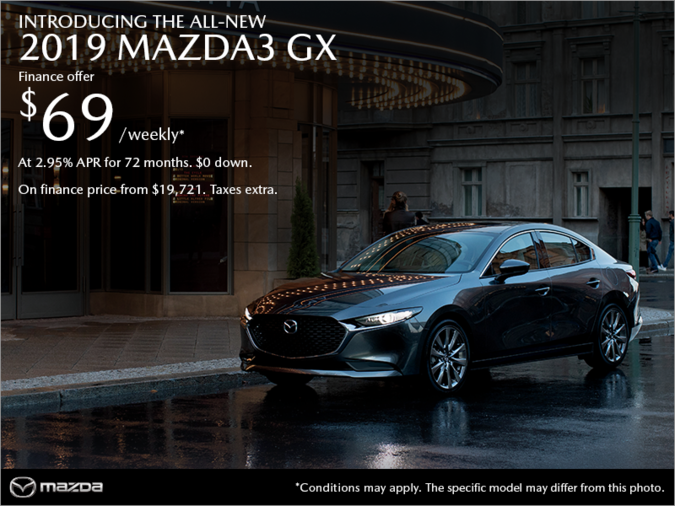 Regina Mazda - Get the 2019 Mazda3 today!