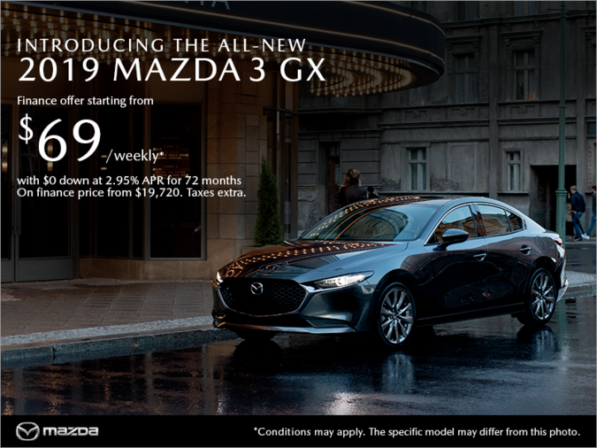 VIP Mazda - Get the 2019 Mazda3 today!