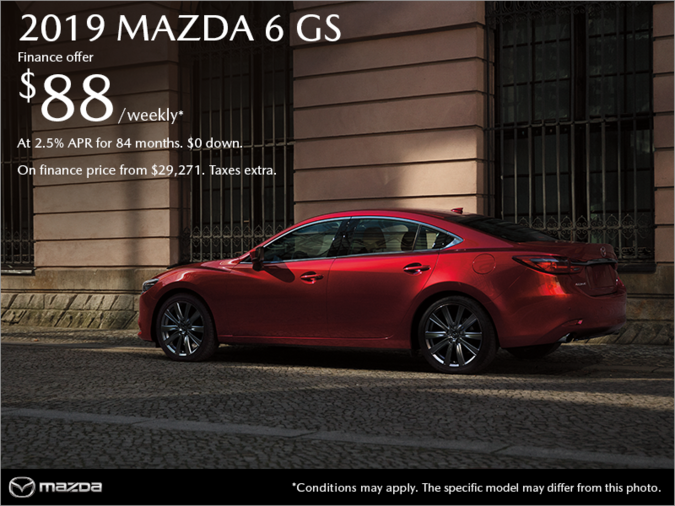 Forman Mazda - Get the 2019 Mazda6 today!