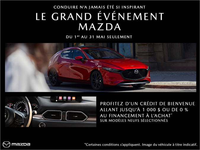 Le Grand événement Mazda