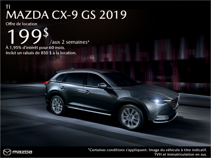 401 Dixie Mazda - Procurez-vous la Mazda CX-9 2019 aujourd'hui!