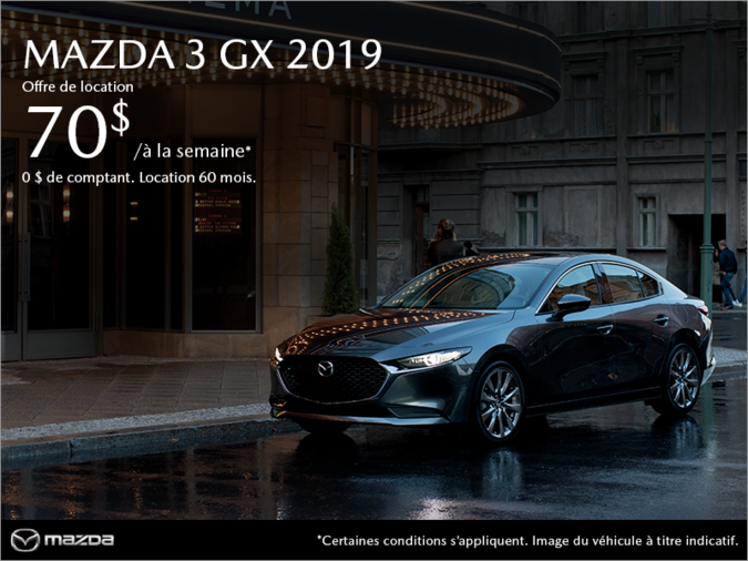 Mazda Saint-Jérôme - Procurez-vous la Mazda3 2019!