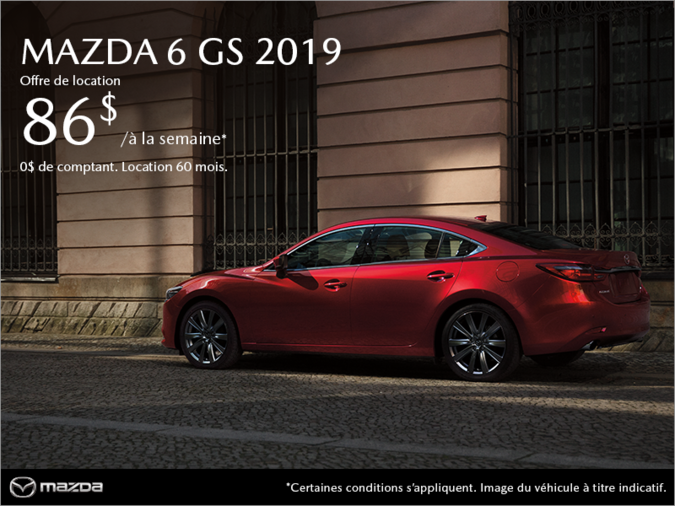 Procurez-vous la Mazda6 2019!