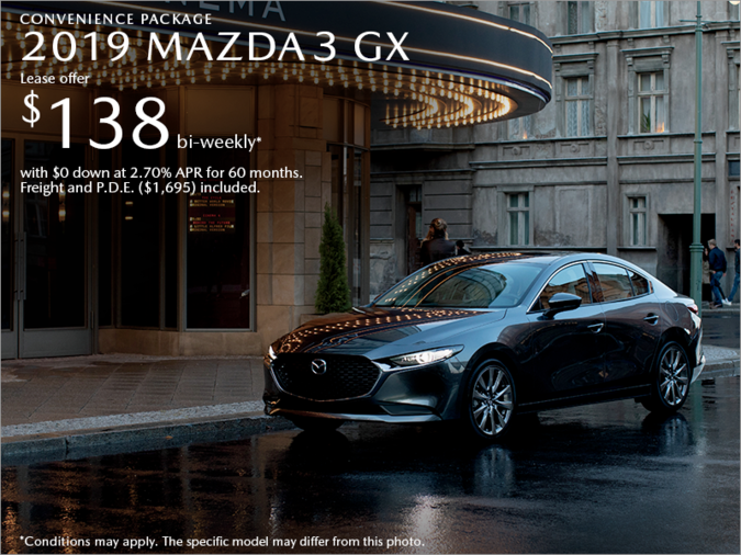 Atlantic Mazda - Get the 2019 Mazda3 Today!
