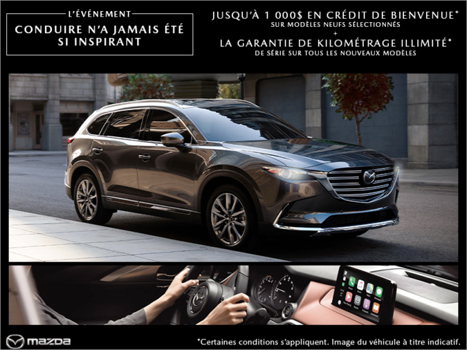 Mazda Drummondville - L'événement conduire n'a jamais été si inspirant