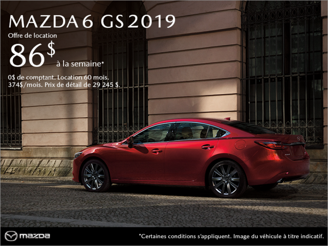 Mazda Des Sources - Procurez-vous la Mazda6 2019!