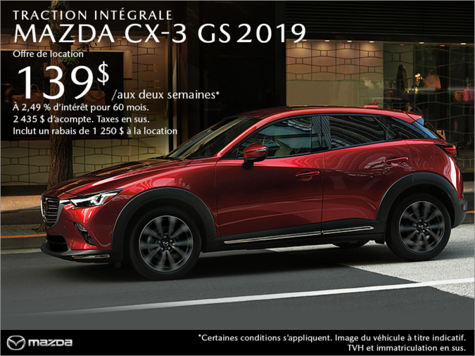 Agincourt Mazda - Procurez-vous le Mazda CX-3 2019 aujourd'hui!