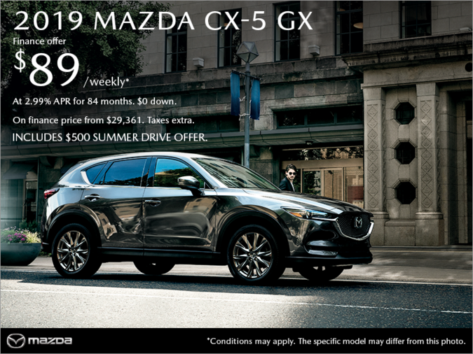 Forman Mazda - Get the 2019 Mazda CX-5 today!