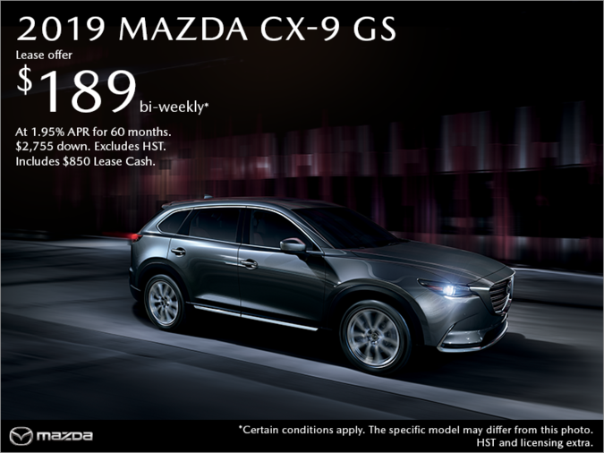 Bay Mazda - Get the 2019 Mazda CX-9 Today!