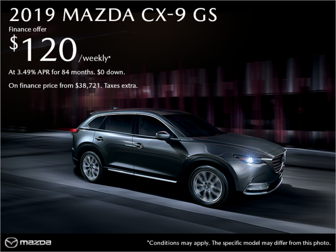 Forman Mazda - Get the 2019 Mazda CX-9 today!