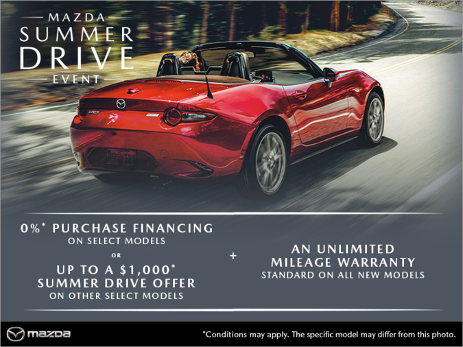 Forman Mazda - The Mazda Summer Drive Event