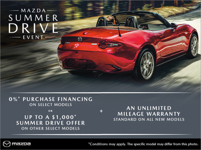 The Mazda Summer Drive Event