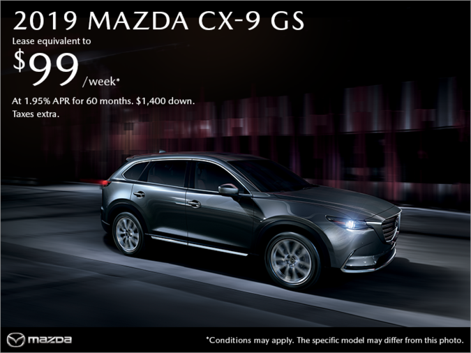 Coastline Mazda - Get the 2019 Mazda CX-9 today!