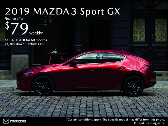 St. Catharines Mazda - Get the 2019 Mazda3 Sport Today!