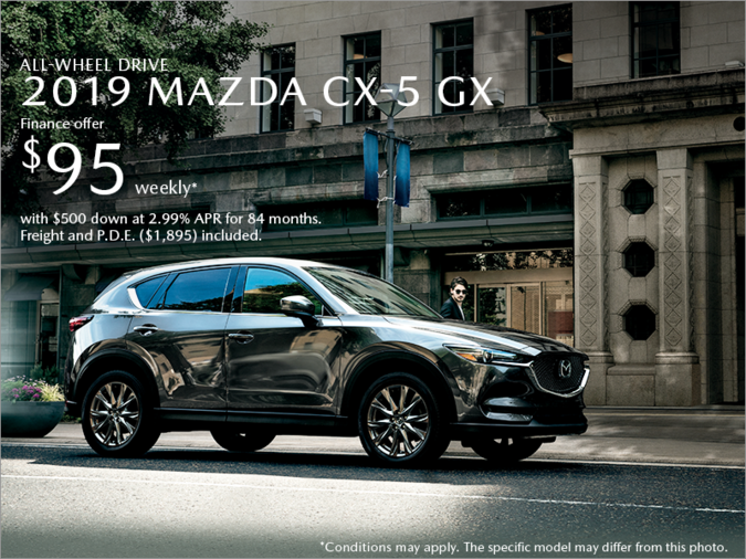 Get the 2019 Mazda CX-5 Today!