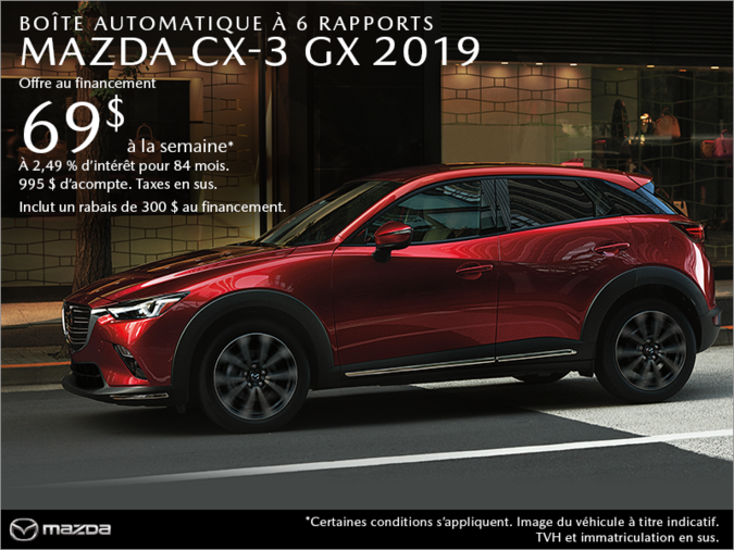 401 Dixie Mazda - Procurez-vous le Mazda CX-3 2019 aujourd'hui!