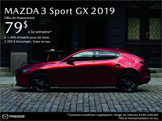 Agincourt Mazda - Procurez-vous une Mazda3 Sport 2019 aujourd'hui!